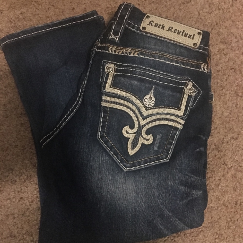 Rock Revival Capris
